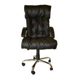 Mezonite Black High Back Leatherette Office &a; Meeting Office Chair-image-70