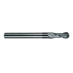 Totem F186 5mm 2 Flute TiAlN Coated Long Reach Length Ball Nose Solid Carbide End Mill, FBK0500517, Overall Length: 76 mm-image-62