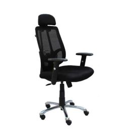 Arko Black Polypropylene High Back Adjustable Central Tilt Ergonomic Chair, Vertigo-image-27