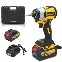Tomahawk 20V Cordless Screwdriver with 2 Pcs Battery &a; Charger, T-082-BSD-2