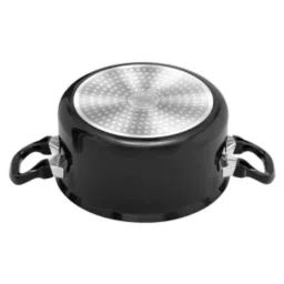 Hawkins Futura 3 Litre 20cm Non Stick Induction Friendly Cook n Serve Stewpot with Lid, INST 30 (Pack of 3)-picture-29