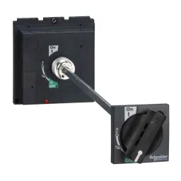 Schneider Electric Extended Rotary Handle Padlockable Black for Compact NSX 630A, LV432598-10