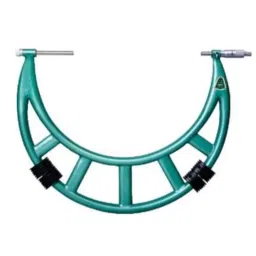 Insize Outside Micrometer with Interchangeable Anvil, Range: 800-900 mm, 3206-900-19