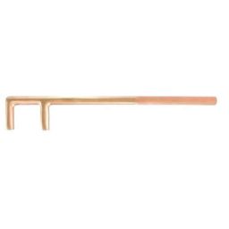 Facom 14.0mm 300mm Copper Beryllium Alloy Non Sparking Valve Wrench, VH40.300SR-picture-40