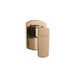 Aquieen Zura Brass Rose Gold Concealed Stop Cock with Wall Flange-picture-23