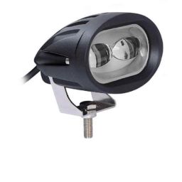 AllExtreme EX2OPW1 2 LED 20W White Oval Projector LED Spot Fog Light-13