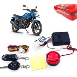 Auto Pearl 12V Black Two-Way Anti Theft Motorcycle Alarm Kit with 2 Pcs Remote for CB Unicorn 160-picture-26