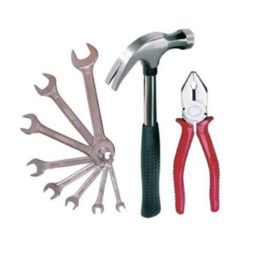 Jeffire 10 Pcs Iron Multicolour Professional Hand Tool Kit-8