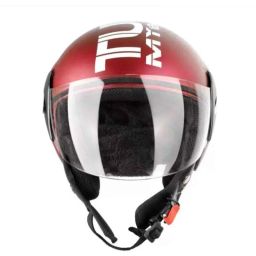 Turtle Medium Red D1-3 Cub Motorbike Helmet, THC-1035-picture-28