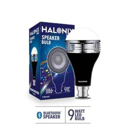Halonix Prime 9W B22 Cool Day White LED Bulb with Bluetooth Speaker, HLNX-SPKR-9WB22 image 2