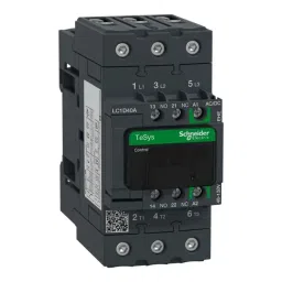Schneider Electric TeSys 40A 48-130VDC 3 Pole D Model Low Consumption DC Power Contactor, LC1D40AEHE-2
