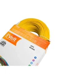 RayVolt 4 Sqmm Yellow FR PVC Housing Wire, Length: 90 m-image-87