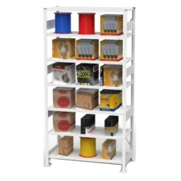 Godrej Altius Lite 1000x600x2200mm Steel Light Grey Storage Rack with 5 Layers-picture-38