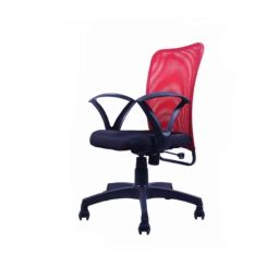 Rose Sigma Mesh Red Mid Back Mesh Office Chair-39