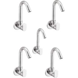 IRIS Ocean Brass Chrome Finish Sink Cock (Pack of 5)-image-34