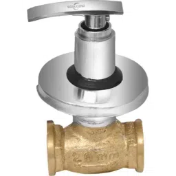 Neelkund Soft 15mm Brass Silver Chrome Finish Concealed Stop Cock Stop Cock for Bathroom &a; Kitchen-picture-18