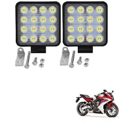 Kozdiko 2 Pcs 48W 16 LED Square Bright Beam White Fog Light Set for Honda CBR 650F, koz_92862-picture-2