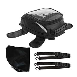 AllExtreme EXFTB05 Magnetic Fuel Tank Bag with Rain Cover &a; Multi-Pocket Storage for All Motorcycles Bike-33