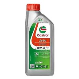 Castrol 1 L Active 20W-40 Engine for Bikes, CAS-35JKCX-5