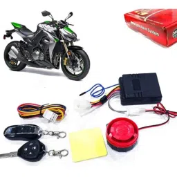 Auto Pearl 12V Black Two-Way Anti Theft Motorcycle Alarm Kit with 2 Pcs Remote for Z1000-picture-2