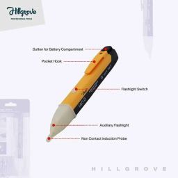 Hillgrove HGCM438M1 90-1000V Electrical Non Contact Voltage Tester, Digital Multimeter &a; Electrical Tape Combo, HGCM737 image 2
