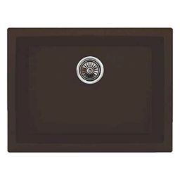 Uken Heavy Duty Quartz Kitchen Sink (24X18) With Accessories(24/18-Qr-Me-Ws-12) Brown-image-71