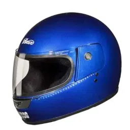 Studds Bravo Expanded Polystyrene Flame Blue Full Face Full Face Helmet, Size: Large-picture-37