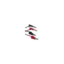 Fluke TL960 3A 60V 90cm Red &a; Black Micro-Hook Test Lead, 1616722-26