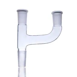 ABGIL B-29 Borosilicate 3.3 Glass Three Way Claisen Adapter with Two Parallel Neck, ABG155-0
