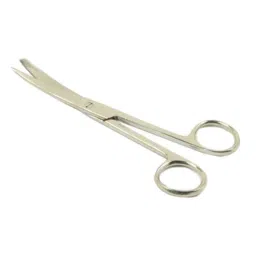 Forgesy NEO28 8 inch Silver Stainless Steel Blunt Sharp Curved Dressing Scissor-image-85