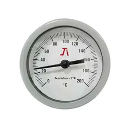 Japsin Instrumentation 0-200 deg C Bimetal Dial Thermometer Temperature Gauge, Connection: 1/2 inch, JI-BMT-1007-picture-16