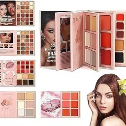 IGOODCO 5-in-1 Makeup book | Eyeshadow, Lip color, Highlighter, Blusher, Contour 100 g-image-2