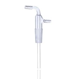 ABGIL B-50 150mm Borosilicate 3.3 Glass Inlet Adapter with Hose Connection, ABG608-40