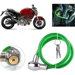 Auto Pearl PVC &a; Plastic Green Heavy Duty Cable Lock for Monster 795, 057-picture-36