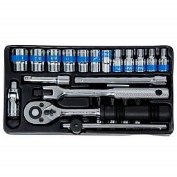 Taparia S1/4H 23 Pcs 1/4 inch Square Drive Socket Set image 2