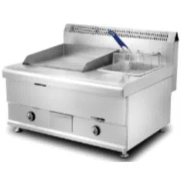 Bresco 2+2kW 48kg Electric Griddle with Electric Fryer, GP+F-1C (Pack of 2)-image-70