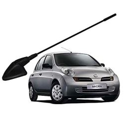 Auto Pearl Black Mount Rubber Mast Flexible Car Roof Antenna with Anti-Theft Design For Nissan Micra-image-48