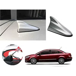 Auto Pearl ABS Silver Universal Replacement Shark Fin Car Roof Antenna For Fiat Linea-image-94