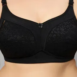 Bluenixie Plus size Self Design Full Coverage Bra With All Day Comfort image 3
