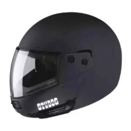 Studds Ninja Pastel Plain Expanded Polystyrene Matt Black Flip Up Full Face Flip Up-Full Face Helmet, Size: Medium-picture-43