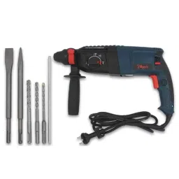 Hillgrove 1200W 26mm Rotary Hammer Drill Machine with 5 Bits, HG0081-33