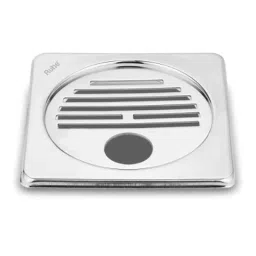 Ruhe 6x6 inch Stainless Steel Glossy Finish Classic Neon Square Floor Drain with Collar &a; Hole, 16-0509-42-picture-32