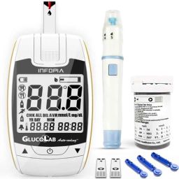 K-Life Glucolab Automatic White Blood Glucose Testing Machine with 25 Strips-17