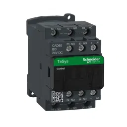 Schneider TeSys 24VDC 5NO D Control Relay with Standard Coil, CAD50BD-picture-0