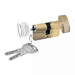 Dorset CL 401 PT 60mm Alloy Steel Antique Brass Finish Euro Profile Pin Cylinder Lock (Pack of 2)-image-84