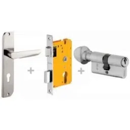 Dorset ML Series Amy 70mm Stainless Steel Patina Finish Door Handle Lock Set with Knob &a; Key-picture-35