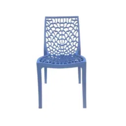 Diya Pluto Red Solid Back Plastic Chair without Arm-picture-4
