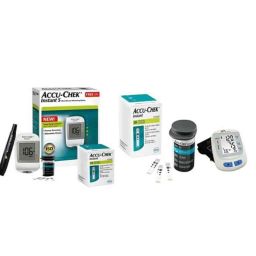 Dr. Morepen BP-09 Blood Pressure Monitor &a; Accu-Chek Instant S Meter Glucometer with 60 Test Strips-47