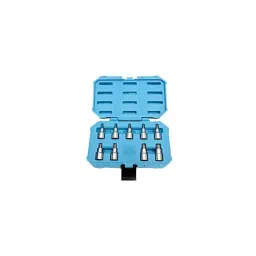 Taparia 8 Pcs 1/2 inch Square Drive Hex Bit Socket Set, SBSH8-66