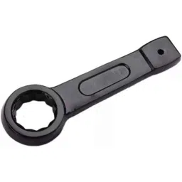 Hanbon 30mm Chrome Vanadium Steel Black Chrome Plated Ring Slogging Single Sided Wrench, 591230-picture-23